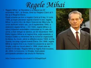 regele mihai