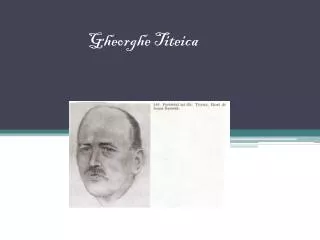 gheorghe titeica