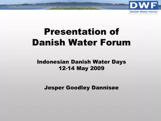 Danish Water Forum