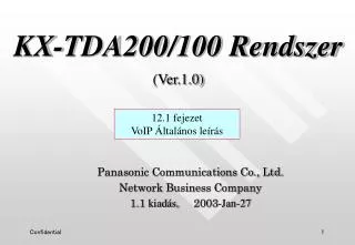kx tda200 100 r e ndszer ver 1 0