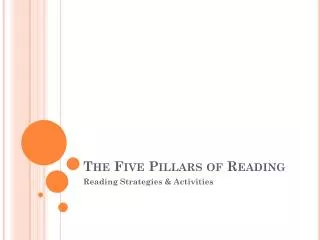 The Five Pillars of Reading