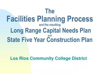 Los Rios Community College District