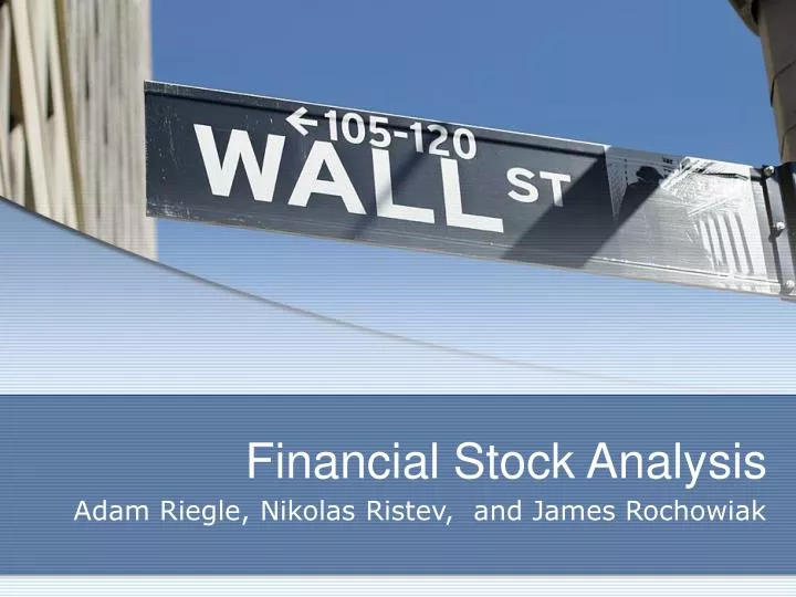 financial stock analysis