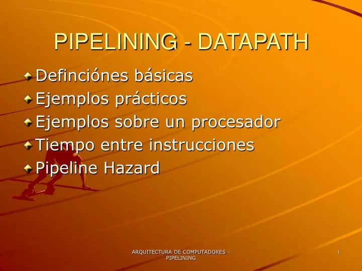 pipelining datapath