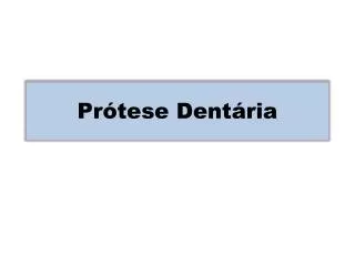 pr tese dent ria