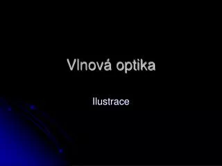 vlnov optika