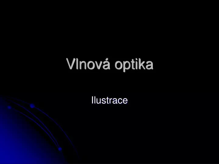 vlnov optika