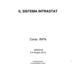 il sistema intrastat
