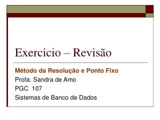 exercicio revis o