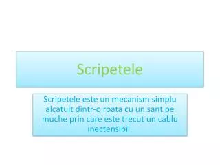 scripetele