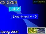 CS 2204 - slide 1
