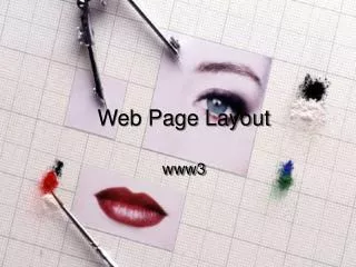 Web Page Layout