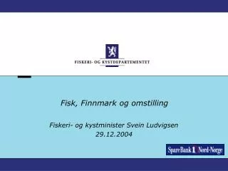 fisk finnmark og omstilling