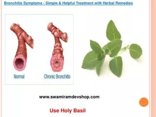 Bronchitis Symptoms - Simple & Helpful Treatment with Herbal