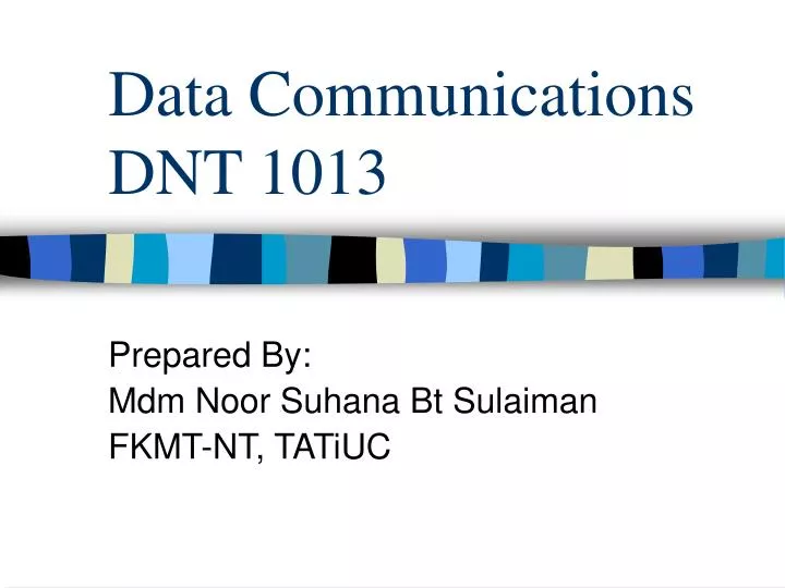 data communications dnt 1013