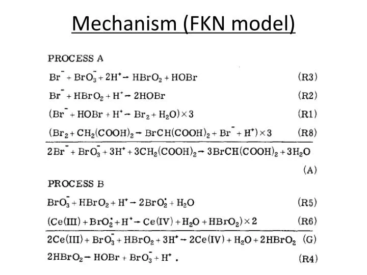 mechanism fkn model