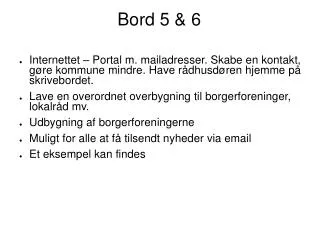 bord 5 6