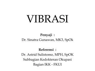 vibrasi