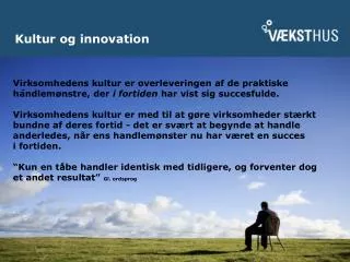 kultur og innovation