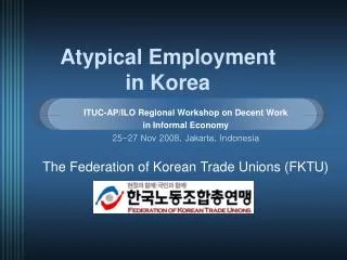 Atypical Employment in Korea