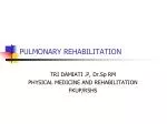 PULMONARY REHABILITATION - slide 1