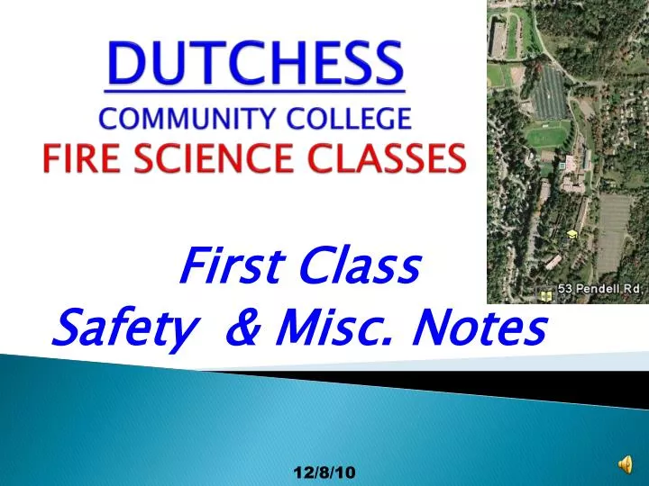 dutchess community college fire science classes