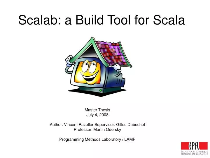 scalab a build tool for scala