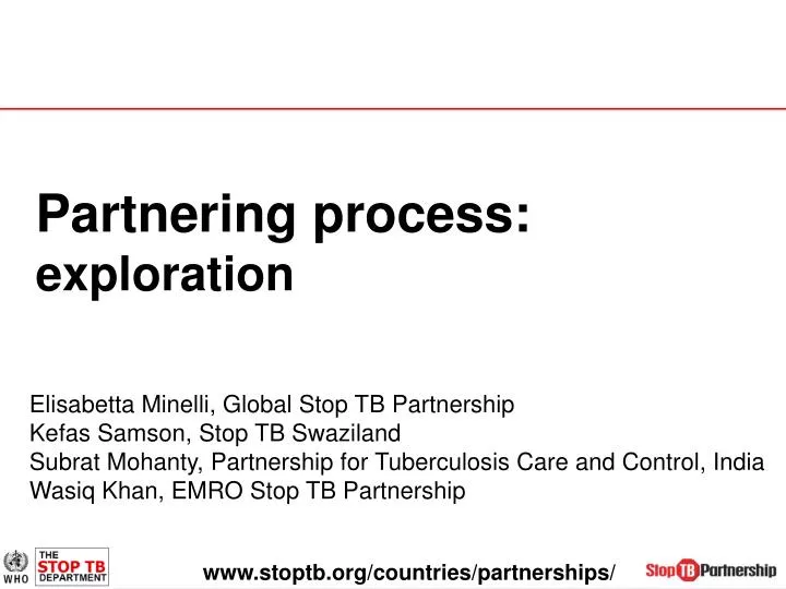 partnering process exploration