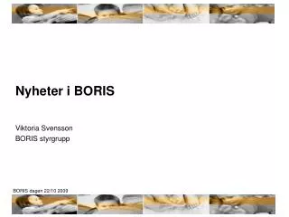 nyheter i boris