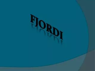 fjordi