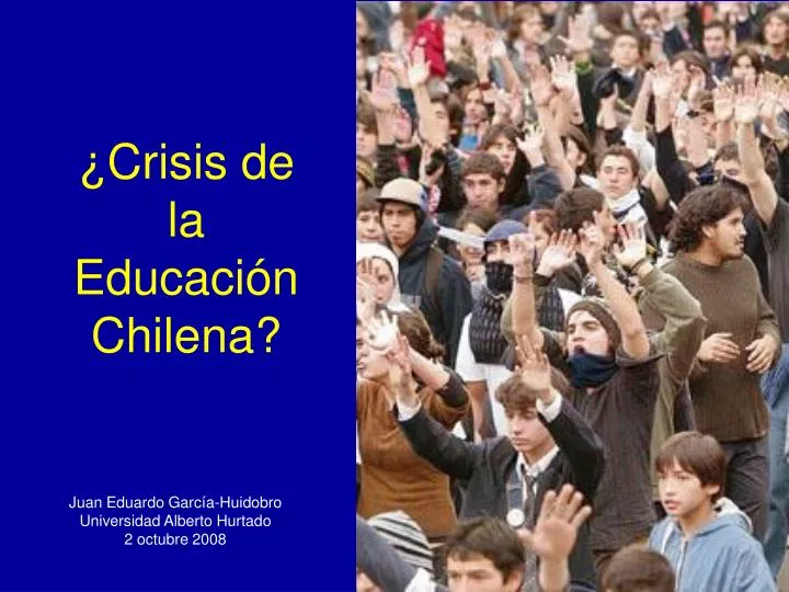crisis de la educaci n chilena