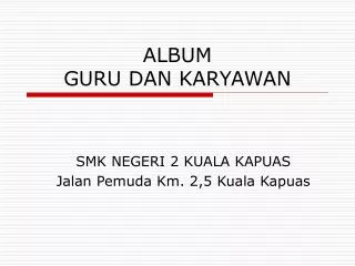 album guru dan karyawan