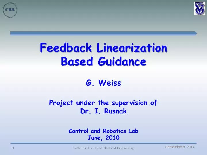 feedback linearization based guidance