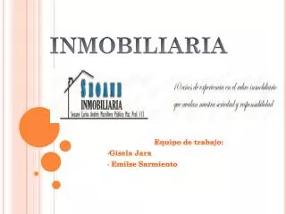 inmobiliaria