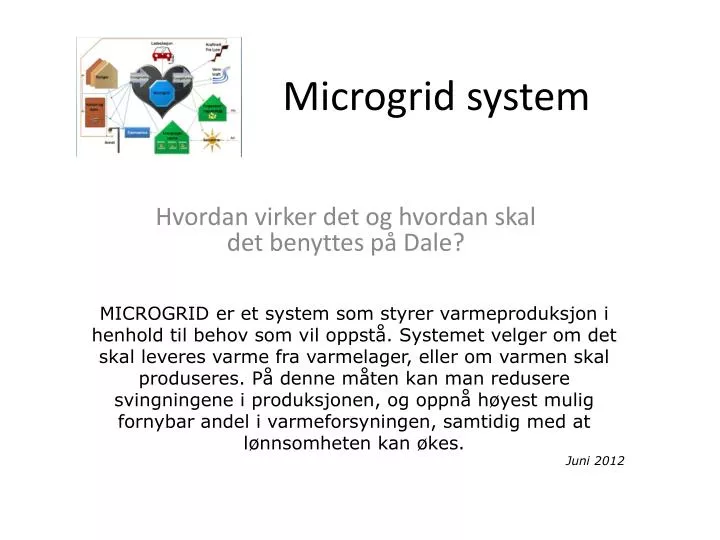 microgrid system