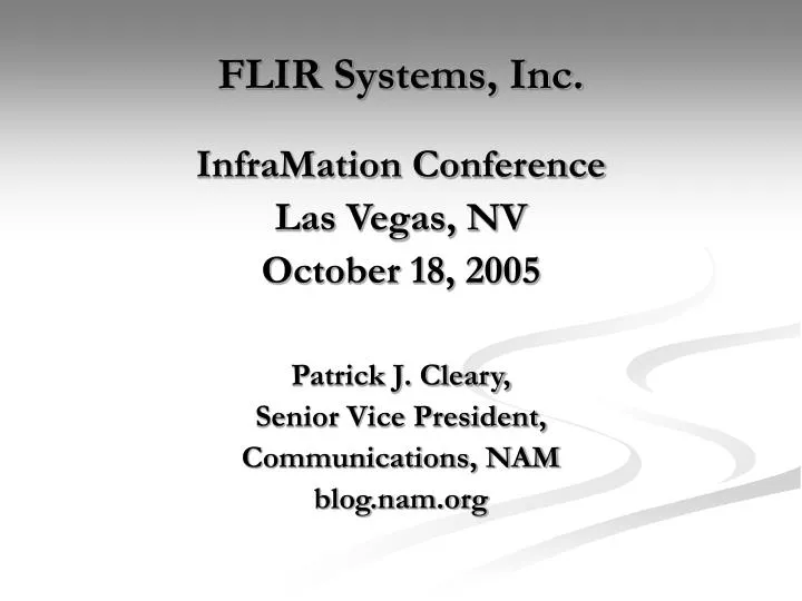 flir systems inc