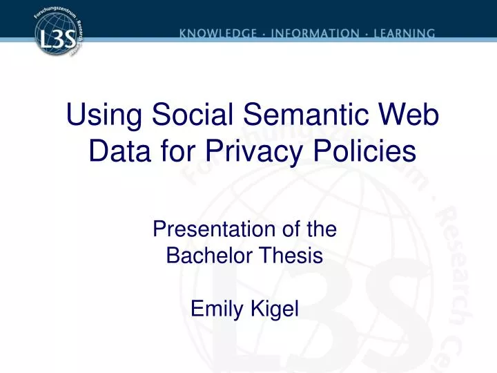 using social semantic web data for privacy policies