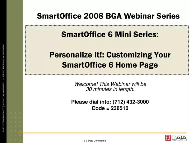 smartoffice 6 mini series personalize it customizing your smartoffice 6 home page