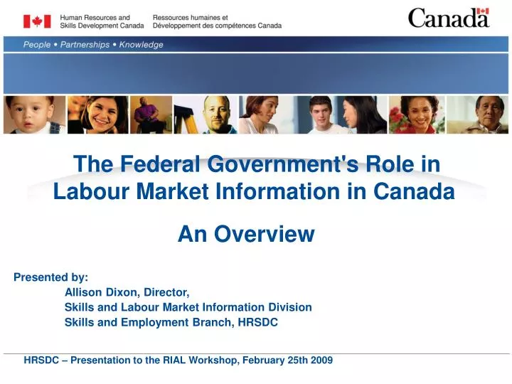 the federal government s role in labour market information in canada