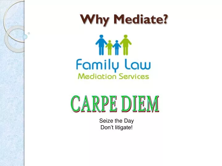 why mediate