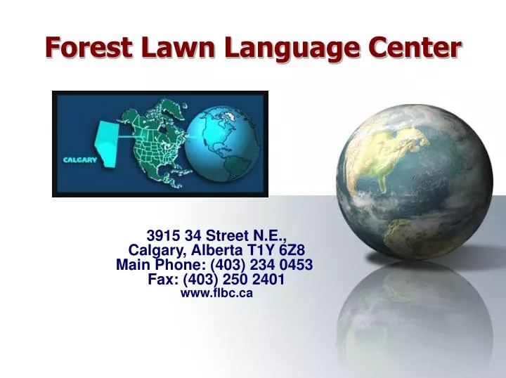 forest lawn language center