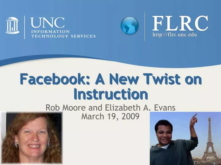 facebook a new twist on instruction