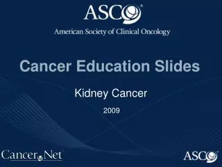 Cancer Education Slides