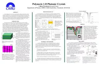 Polymeric 1-D Photonic Crystals