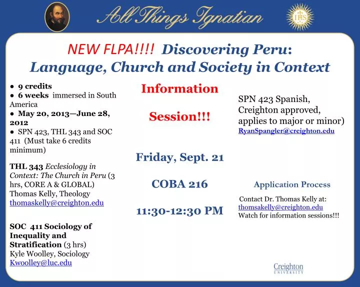 new flpa discovering peru language church and society in context