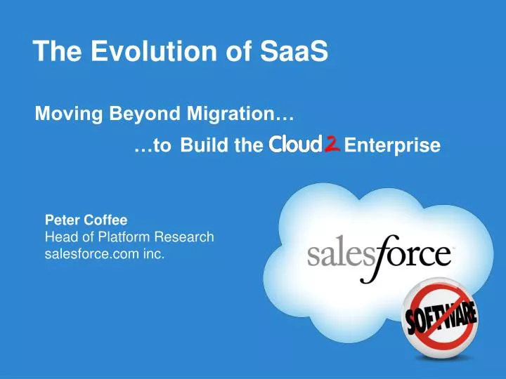 the evolution of saas moving beyond migration to build the enterprise