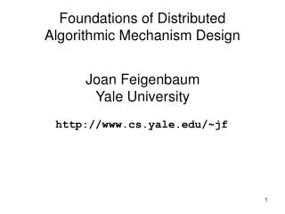 Foundations of Distributed Algorithmic Mechanism Design