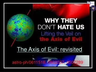 The Axis of Evil: revisited