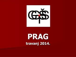 prag travanj 2014