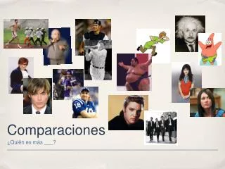 comparaciones